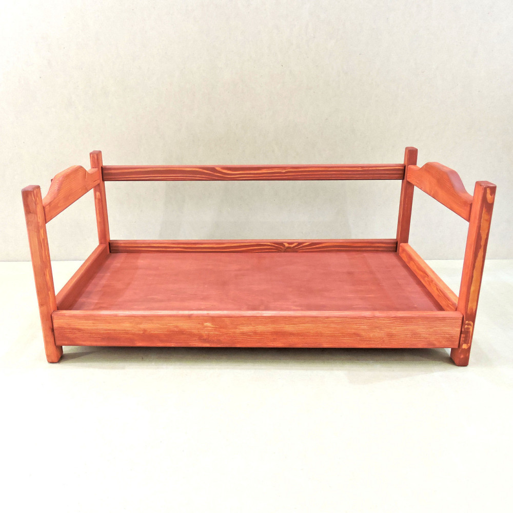 Лежак дерев'яний для собаки "Рамзай 105х60" корал Миколаїв - фото 6