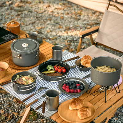 Набор туристической посуды Naturehike CNH22CJ002 (6927595799413) Винница - изображение 3