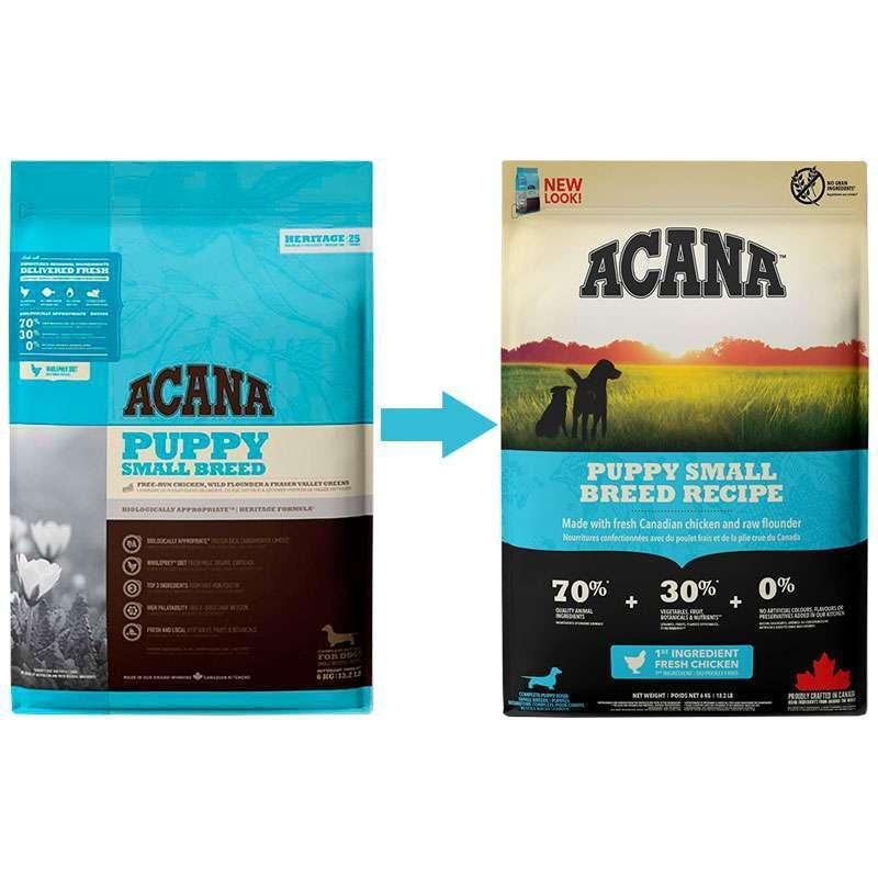 Acana Puppy Small Breed Recipe (Акана Паппи Смал Брид Рецип) сухой корм для щенков малых пород Запорожье - изображение 2