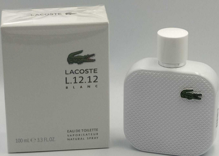 Парфюмерия: Lacoste EAU De L12.12 Blanc edt 100ml. Оригинал! Киев - изображение 1