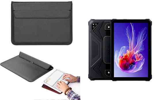 Чохол-конверт VitoCase для Blackview Oscal Spider 8, з функцією підставки для планшета Чорний Київ