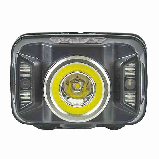 Фонарь налобный Nord Camp 380Lm, 5W CREE XTE+COB, 1800mAh, с сенсором белый/красный Львов