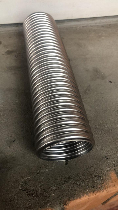 Гофрированная труба из нержавеющей стали 32мм Kofulso отожженная, труба для генератора, металлорукав Харьков - изображение 4