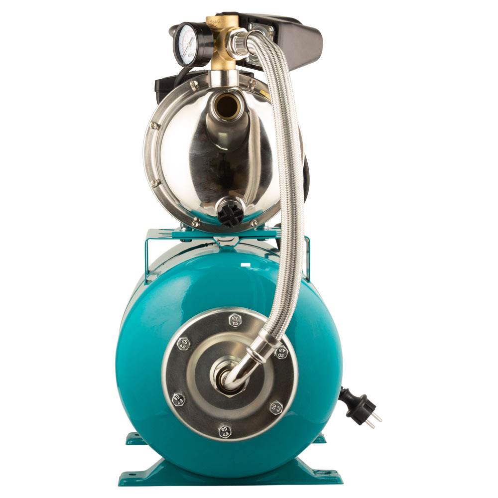 Aquatica Станция 1.1кВт Hmax 50м Qmax 60л/мин (самовсасывающий насос нерж) 24л Украина AQUATICA Коломыя - изображение 8