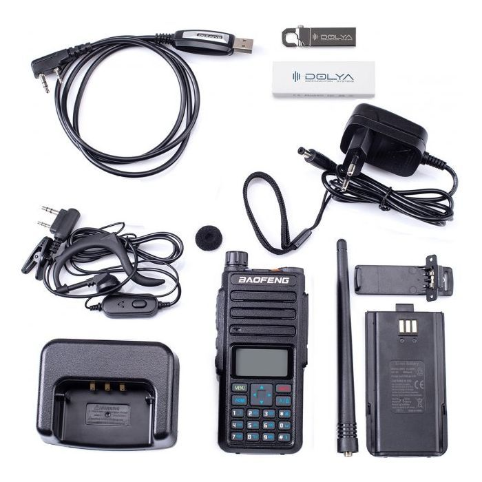 Рація Baofeng DR-1801UV 5Вт IP64 Чорний Вінниця - фото 7