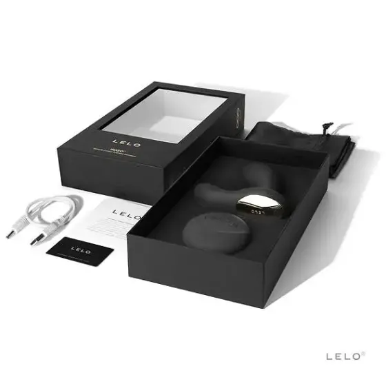 Масажер простати LELO Hugo Black, 2 мотори, пульт ДК, керування рухом Львів