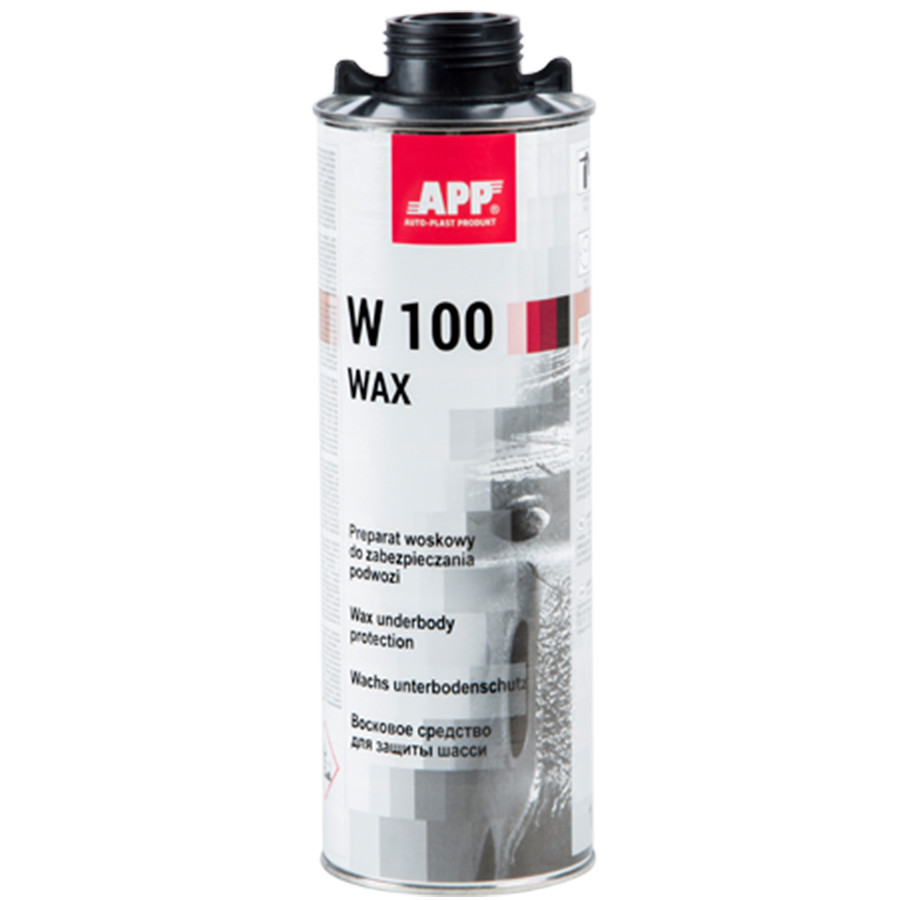 Засіб (восковий) для захисту шасі  W100 1л APP антрацит, 050502 Киев - изображение 1