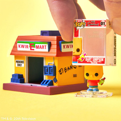 Фигурка Funko Pop набор Bitty Pop! Town - Барт Симпсон и Квики-Март (83684) Винница - изображение 6