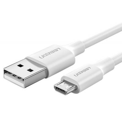 Дата кабель USB 2.0 AM to Micro 5P 1.0m US289 White Ugreen (60141) Винница - изображение 1