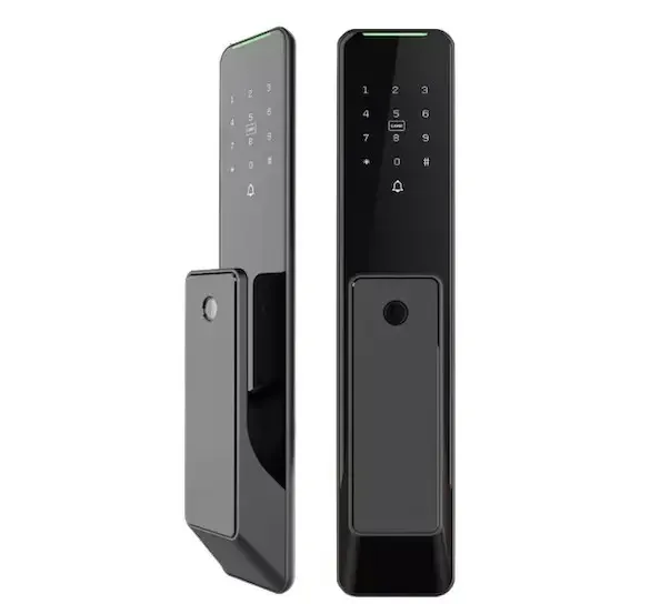 Розумний дверний біометричний замок SEVEN LOCK SL-7775BF black Київ - фото 1