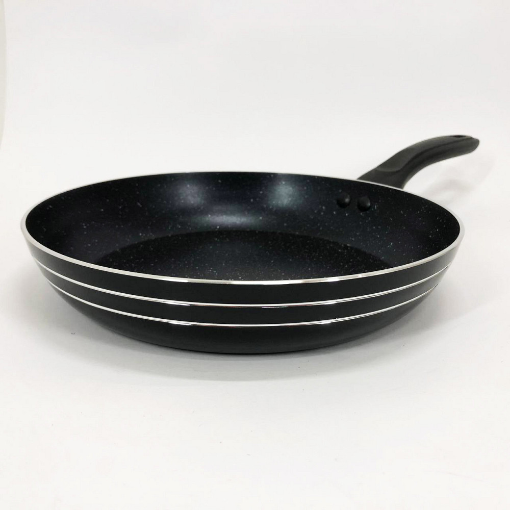 Сковорода алюмінієва поглиблена UNIQUE, Якісні кухонні сковорідки, Зручна сковорода для дому MX-28 Львів - фото 13