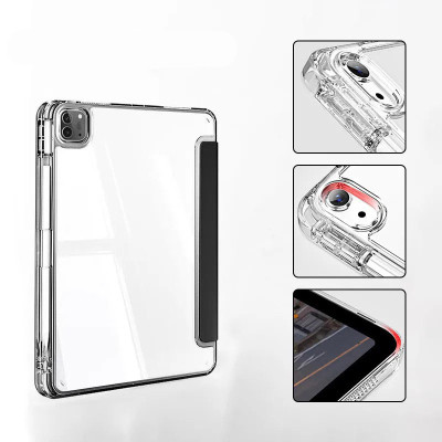 Чехол для планшета Armorstandart Ultra Slim Origami Transparent Apple iPad Pro 12.9 2020/2021/2022 Black (711694) Винница - изображение 2