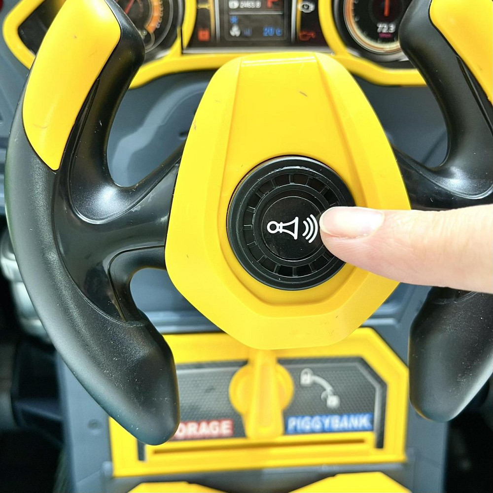 Машина-конструктор 59 деталей звук підсвічування Жовтий (D001-1) Чернигов - изображение 10