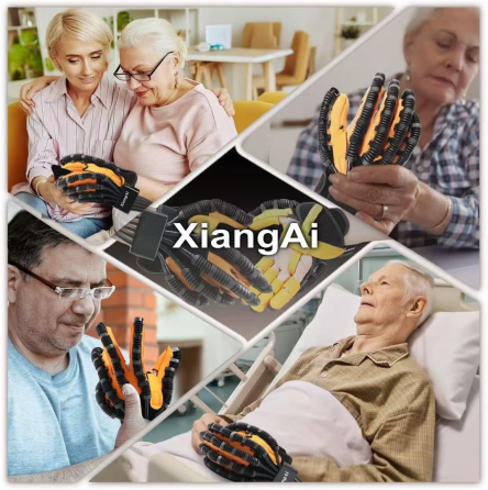 Роботизована рукавичка XiangAi Pro для реабілітації руки, 4 режими, 8 рівнів, права рука, розмір L Київ
