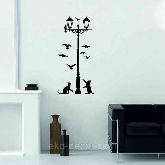 Декоративне настінне 3D Панно «Коти» Декор на стіну з об'ємом Київ