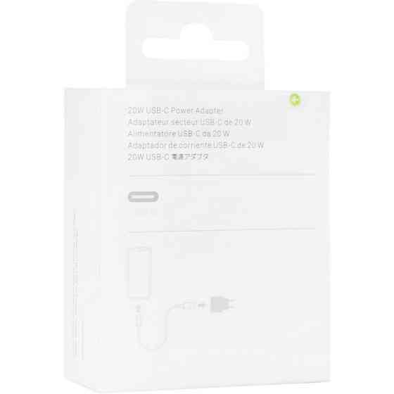 Мережевий зарядний пристрій Original Quality Type-C 20W (MHJE3ZM/A/MU7V2ZM/A) (коробка) White Рівне