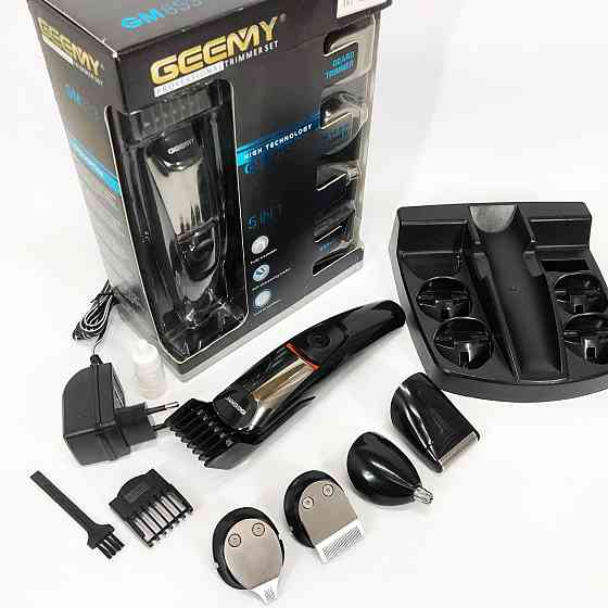 Тример для стрижки акумуляторний професійний Geemy GM-853, Професійна машинка для стрижки волосся JK-37 Івано-Франківськ