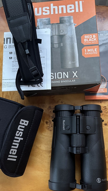 Бинокль-дальномер Bushnell Fusion X 10X42mm, 1600 M Киев - изображение 5