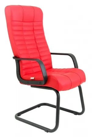 Офісне Конференційне Крісло Richman Atlant Fly 2210 CF Пластік Червоне Київ