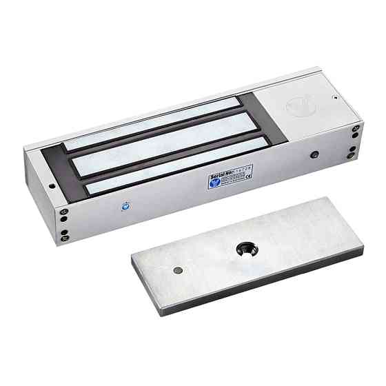 Електромагнітний замок YM-750T(LED) з датчиком стану дверей для системи контролю доступу Київ