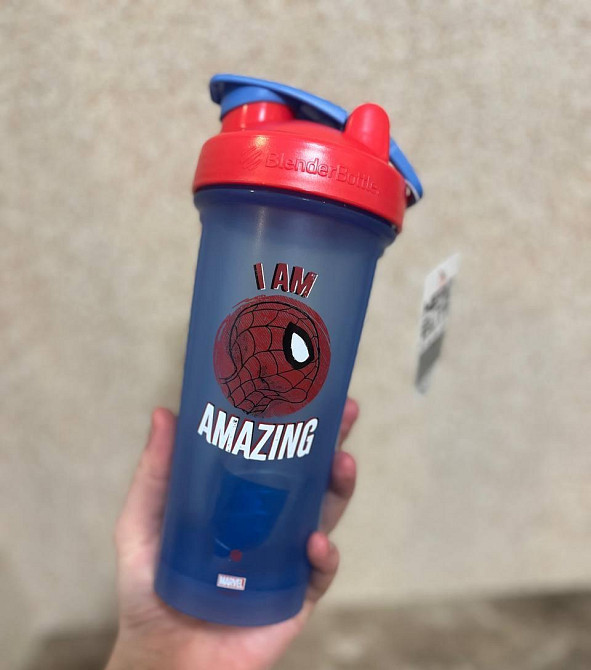 Шейкер спортивний BlenderBottle Classic Loop PRO 28oz/820ml Marvel Spider Man (600558) Кам'янське - фото 5