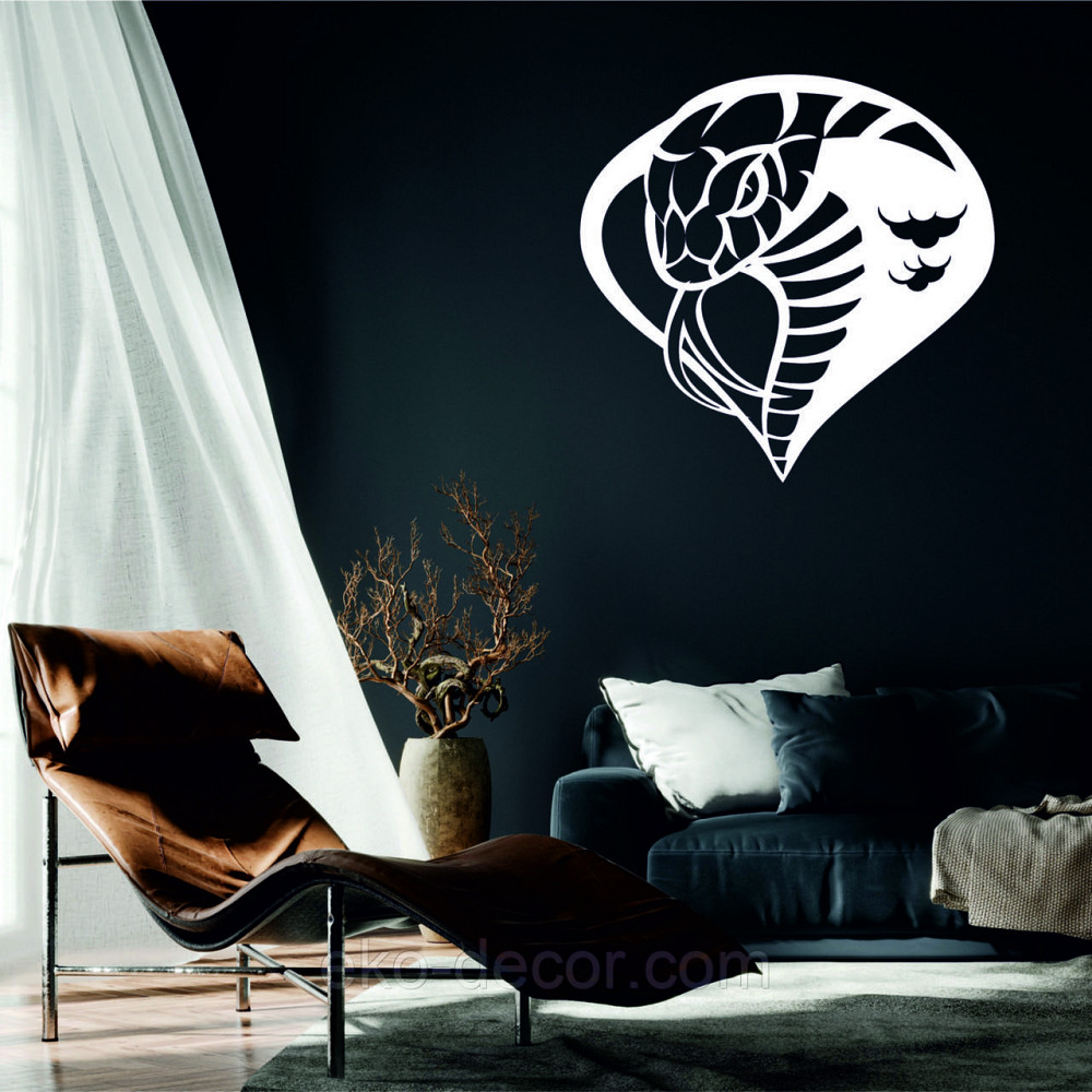 Декоративне настінне Панно «Кора», Декор на стіну 90*90 см, Білий Київ - фото 1