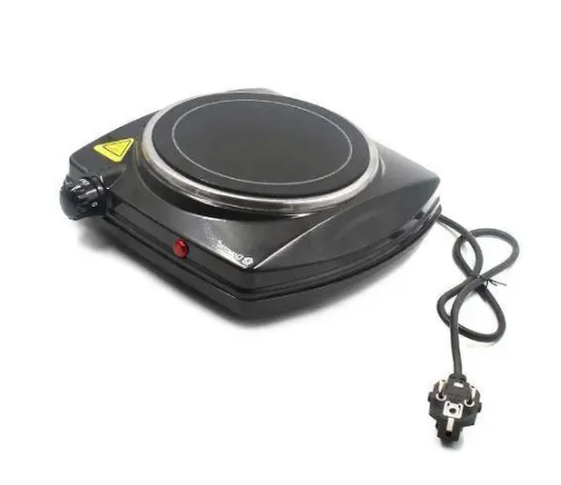 Плита інфрачервона Domotec MS-5851 1 конфорка, швидке нагрівання, для використання вдома CERAMIC Чорний 6813 Одеса - фото 4