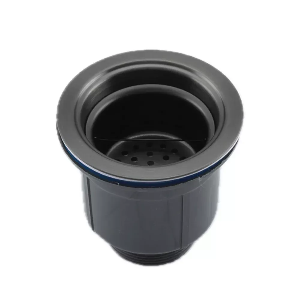 Кухонная мойка из нержавеющей стали GAPPO GS7850-6R 780x500 мм, чаша правая, (3.0/0.8 мм) черная Киев - изображение 6