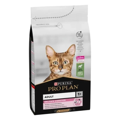 Сухой корм для кошек Purina Pro Plan Delicate Adult со вкусом ягненка 1.5 кг (7613035846685) Винница - изображение 3