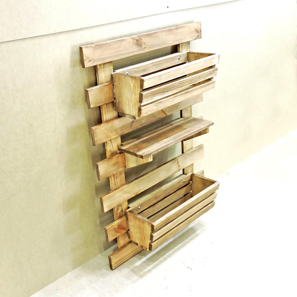 Полка настенная для цветов 