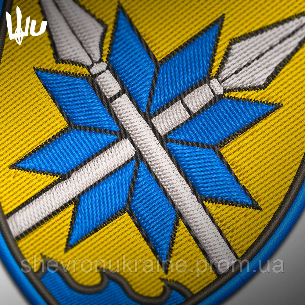 Шеврон под заказ 56 ОМБр (Срок изготовки 3-5 дней. На липучке) Размер 8x7см Киев - изображение 4