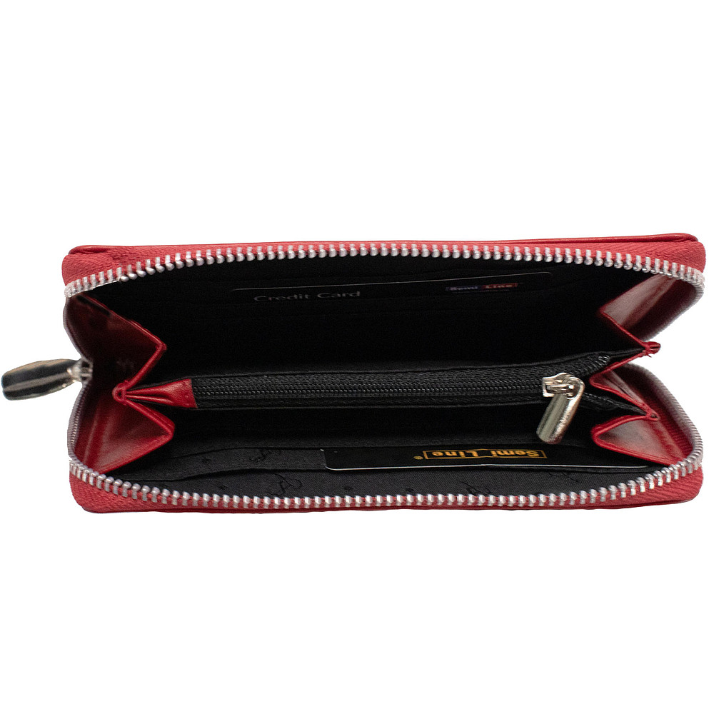 Кошелек женский кожаный Semi Line RFID Red (P8271-2) Вінниця - фото 2