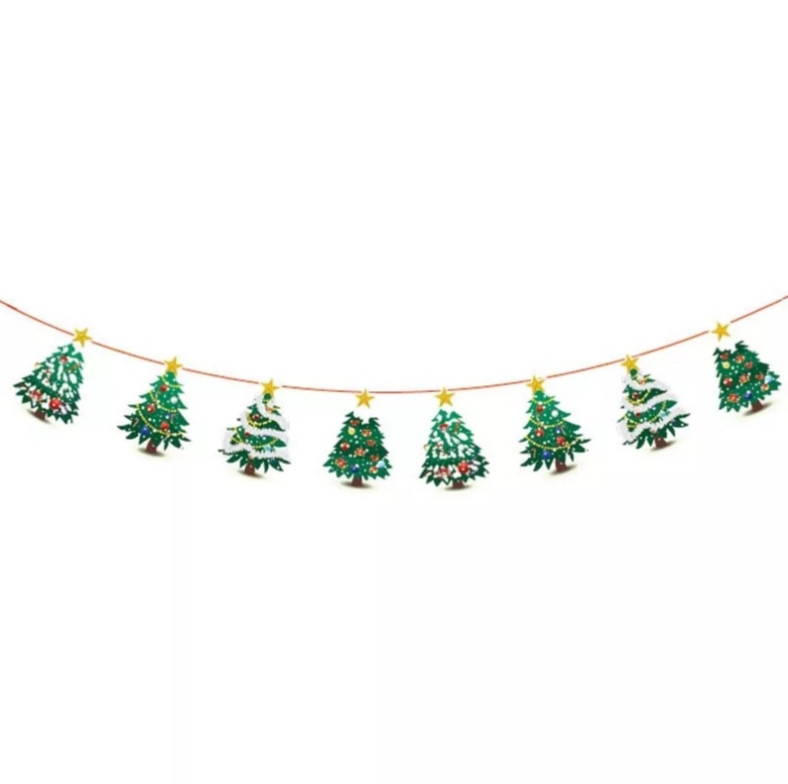 Гирлянды к новому году 280 см 19 см зеленый Киев - изображение 2