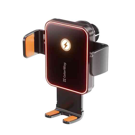 Бездротовий зарядний пристрій ColorWay Ultra-mini 15 W Black (CW-CHAW069Q-BK) ( 22169 ) Харьков
