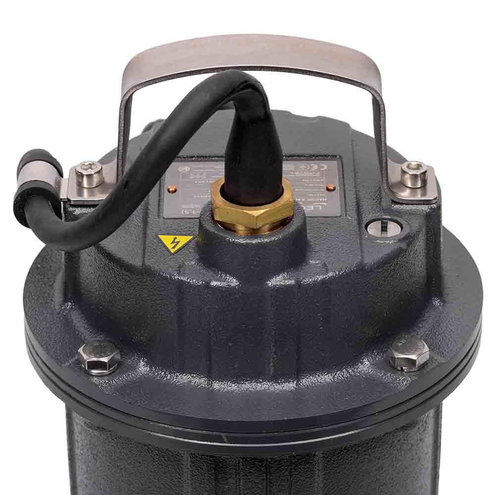 Насос каналізаційний 380В 1.5кВт Hmax 20м Qmax 617л/хв LEO 3.0 65WQ15-15-1.5F (7738333) Рівне - фото 9