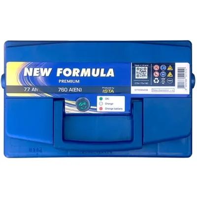 Акумулятор автомобільний NEW FORMULA PREMIUM 77Ah Ев (-/+) (760EN) (5772304209) Вінниця - фото 3