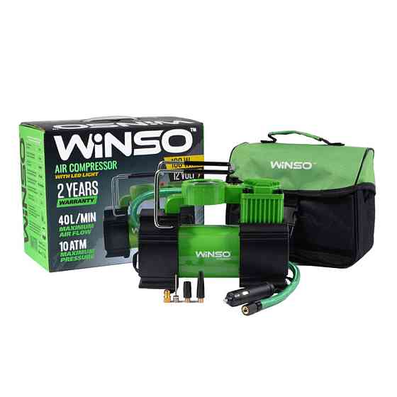 Компрессор автомобильный Winso, LED-фонарь Дніпро