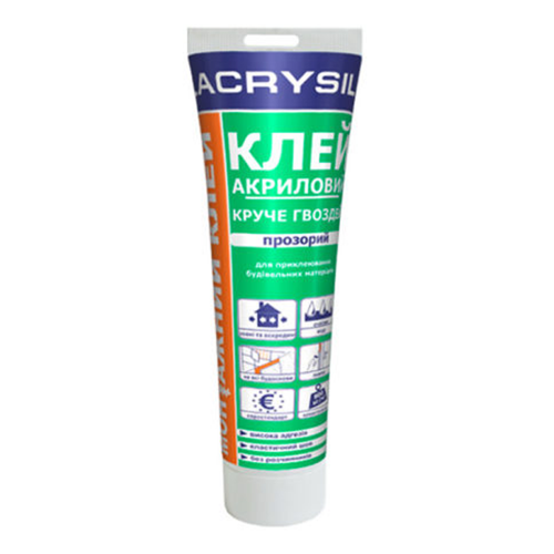 Клей Круче цвяхів 150мл прозорий Lacrysil Харків