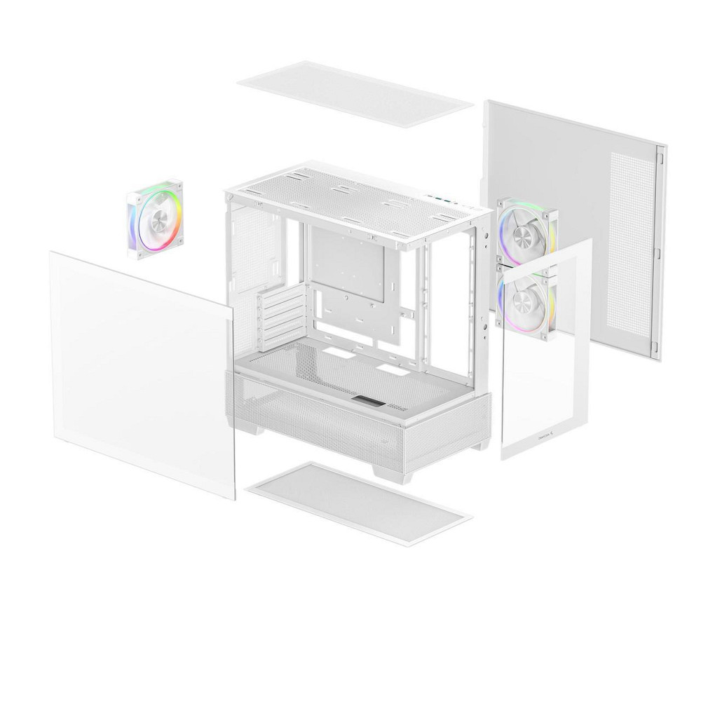 Корпус DeepCool CG380 3F White (R-CG380-WHAGM3-G) без БЖ ( 22161 ) Харків - фото 12