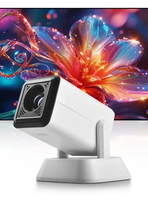 Портативний акумуляторний проектор Q7 Wi-Fi 720p з автофокусом і батареєю 4000 мА·год Одеса - фото 3