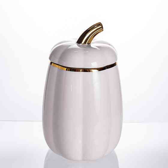 Yiwu Банка для зберігання Гарбуз порцелянова 3.8 л з кришкою HP-26-3 Коломия