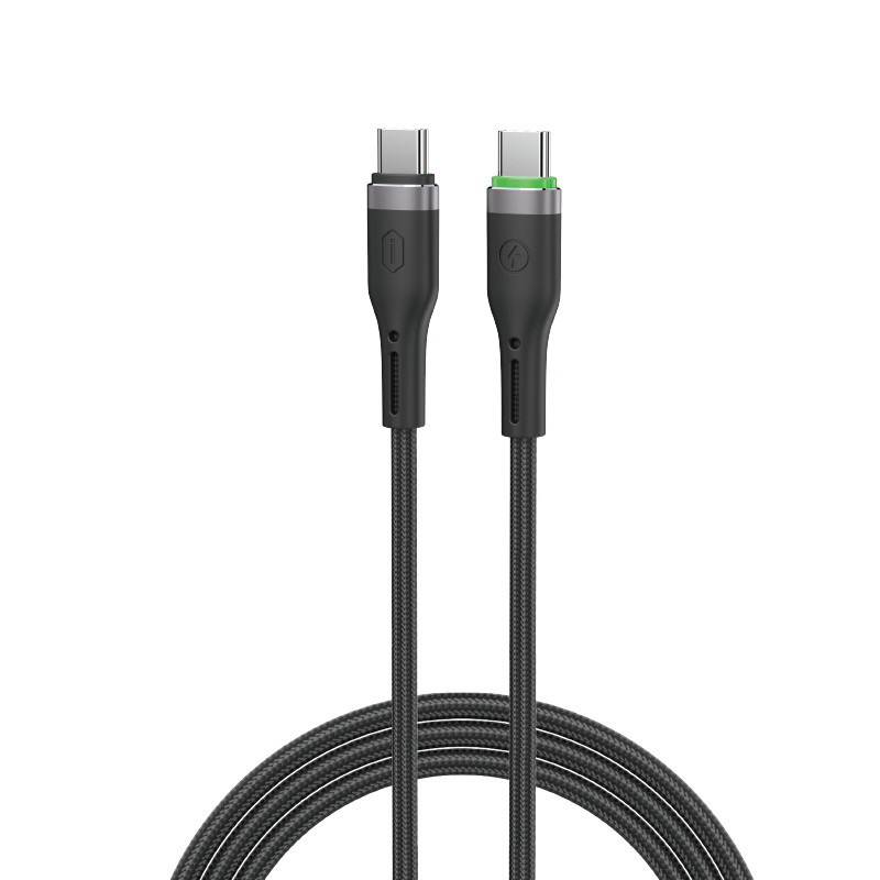 Кабель WIWU 60W OringLink Series Nylon Braided Cable Wi-C069 C-C 1M Одеса - фото 1