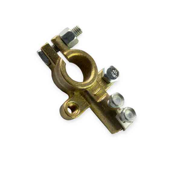 Клема легкова "-" латунь посилений. Мукачево