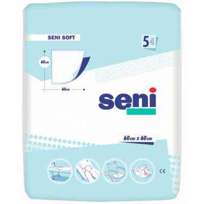 Пеленки для младенцев Seni Soft 60x60 см 5 шт (5900516690311) Винница