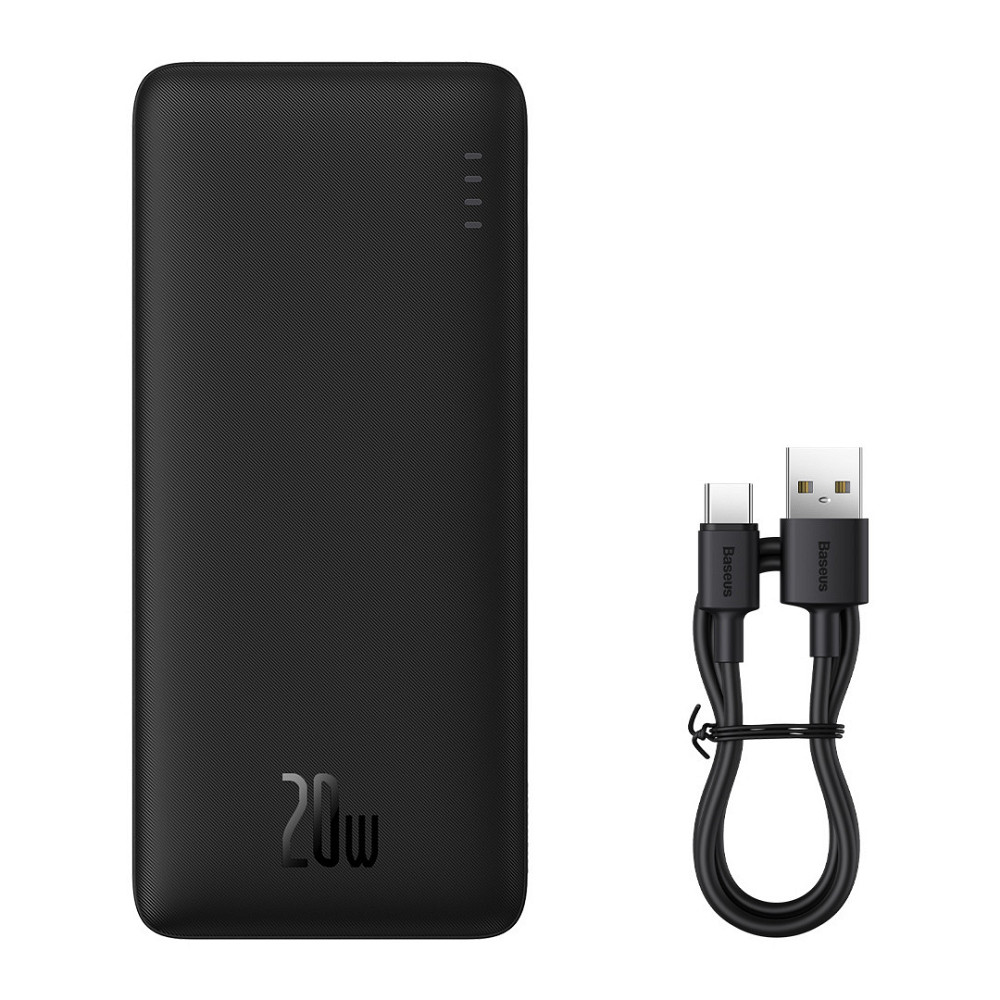 Зовнішній акумулятор Baseus Airpow Fast Charge Power Bank 30000mAh 20W Black Київ - фото 8