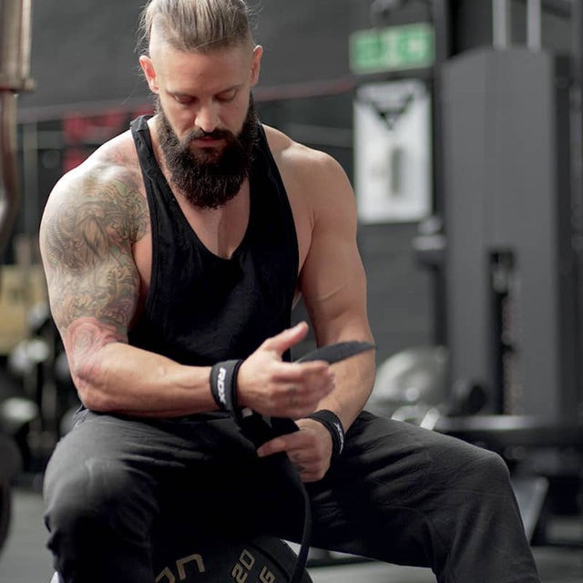 Лямки для тяги RDX 4 Gym Cotton для надійного хвату та захисту зап'ястя у тренажерному залі та важкій атлетиці Київ - фото 5