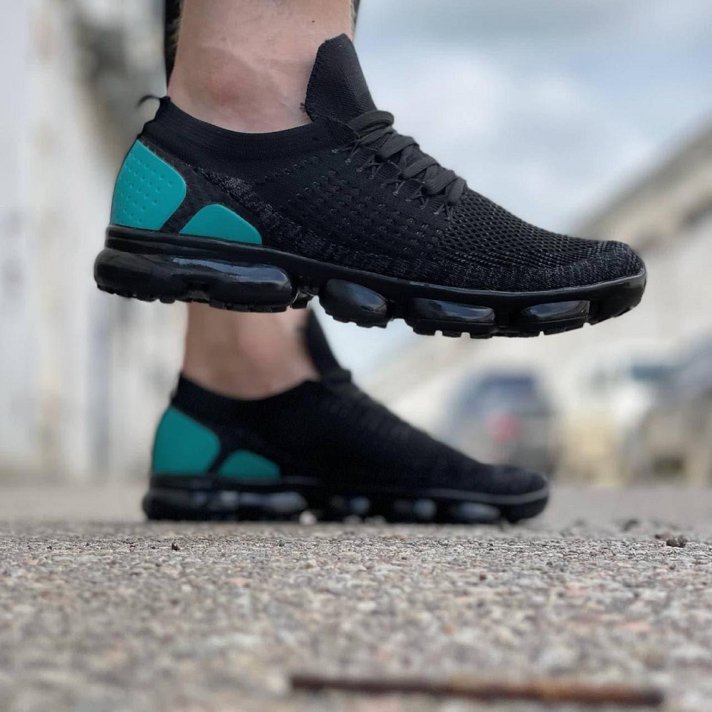 Кросівки в стилі N!ke VaporMax Чорні Чоловічі Чорні (розміри: 42) - 801 Дніпро - фото 5