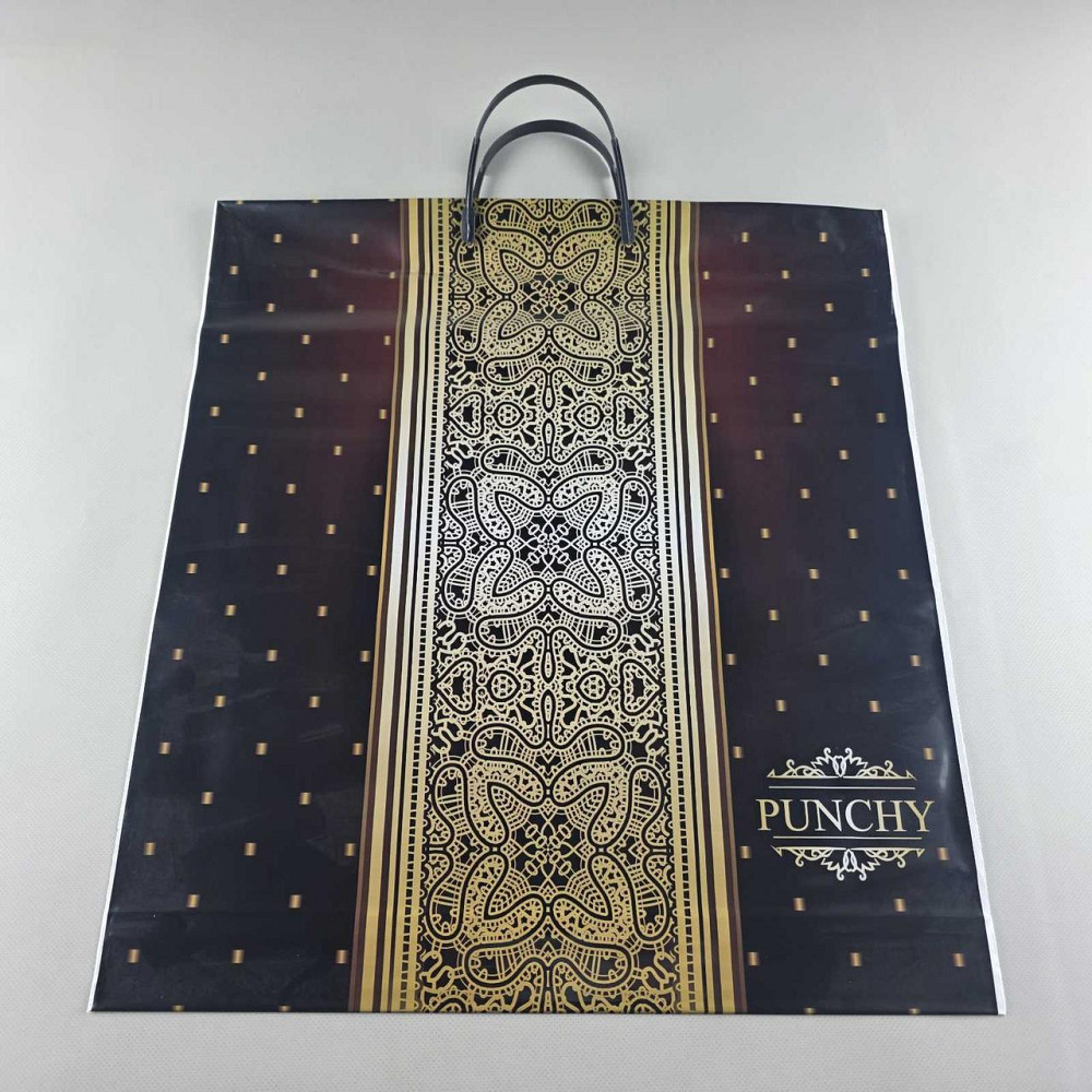 Пакет-сумка 40х45 з пластиковою ручкою  