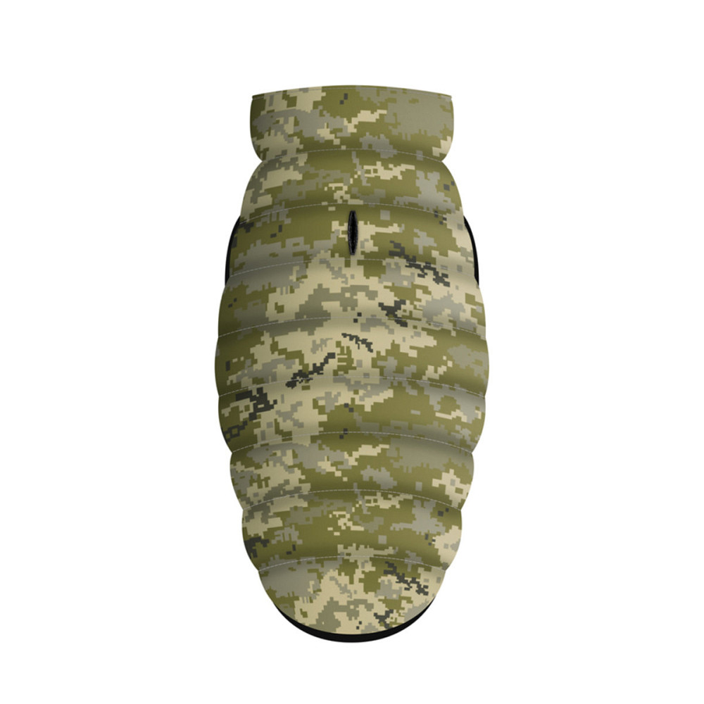 Курточка для собак WAUDOG Clothes, малюнок "Мілітарі", S40, В 52-55 см, С 36-39 см Київ - фото 3