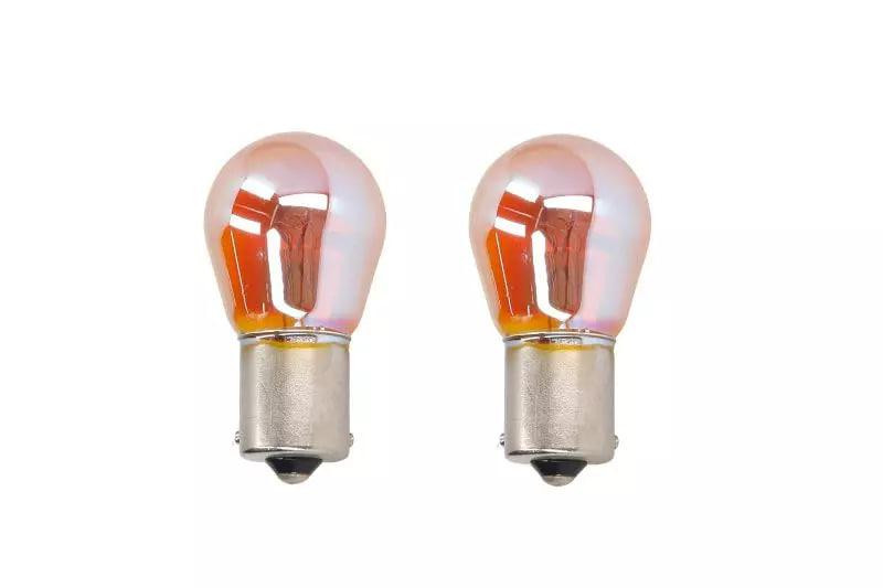 Комплект вказівних ламп розжарювання OSRAM PY21W 7507DC-2BL Diadem Chrome Amber 12V BAU15s (2 шт) Харків - фото 2